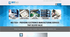 Desktop Screenshot of neotech.com